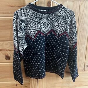 Hanna Andersson adult Fair Isle sweater